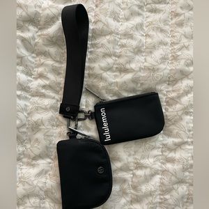 Lululemon dual pouch wristlet